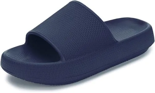 bronax pillow slippers for women and men 12 13 w105 11 m blue